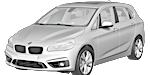 BMW F45 U3406 Fault Code